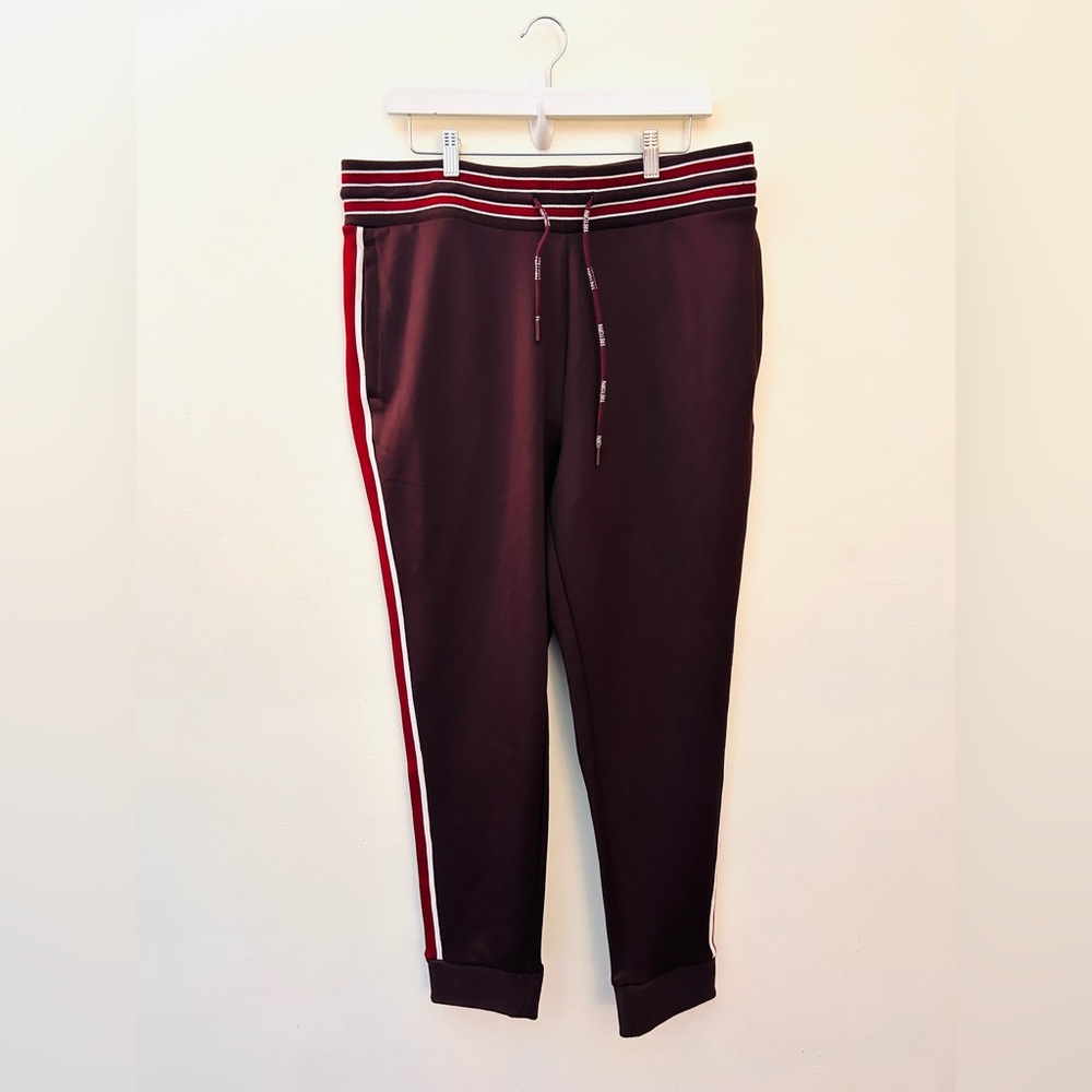 Tretorn men’s side stripe drawstring waist jogger track pants size large